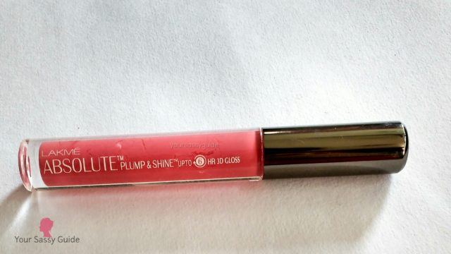 Lakme Absolute Plump & Shine Lip Gloss Pink Shine 