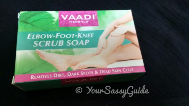 Vaadi Herbals Elbow Foot Knee Scrub Soap
