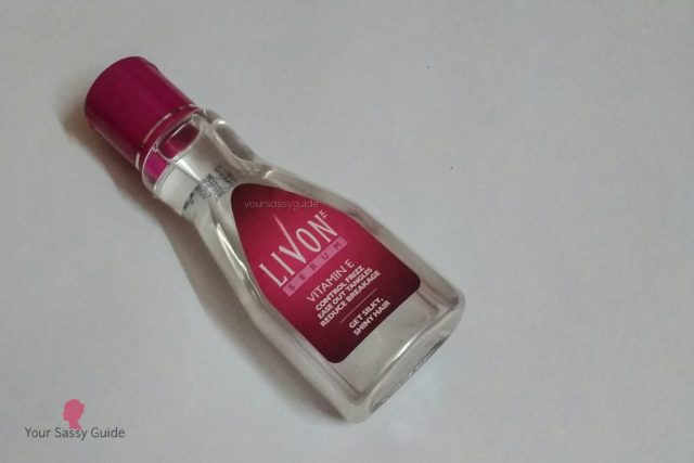 Livon Hair Serum Review and Swatch - Your Sassy Guide