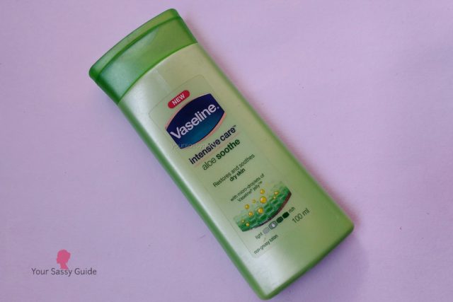 Vaseline Intensive Care Aloe Soothe Body Lotion 