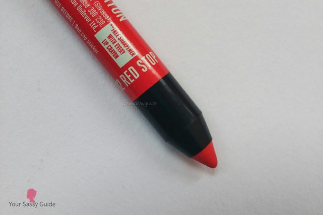 Lakme Enrich Crayons Red Stop