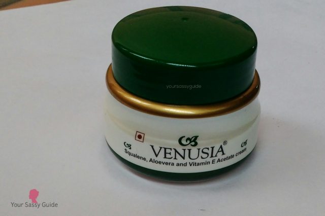 Venusia Squalene, Aloevera and Vitamin E Acetate Cream