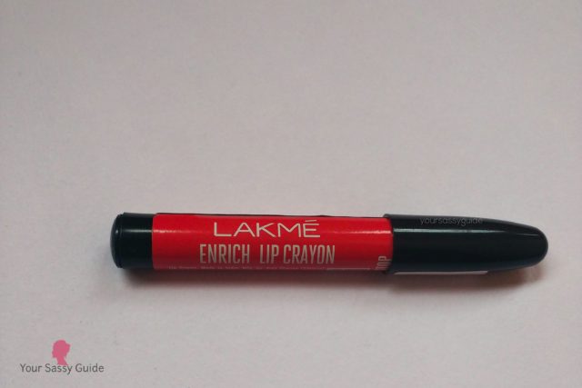 Lakme Enrich Crayons Red Stop