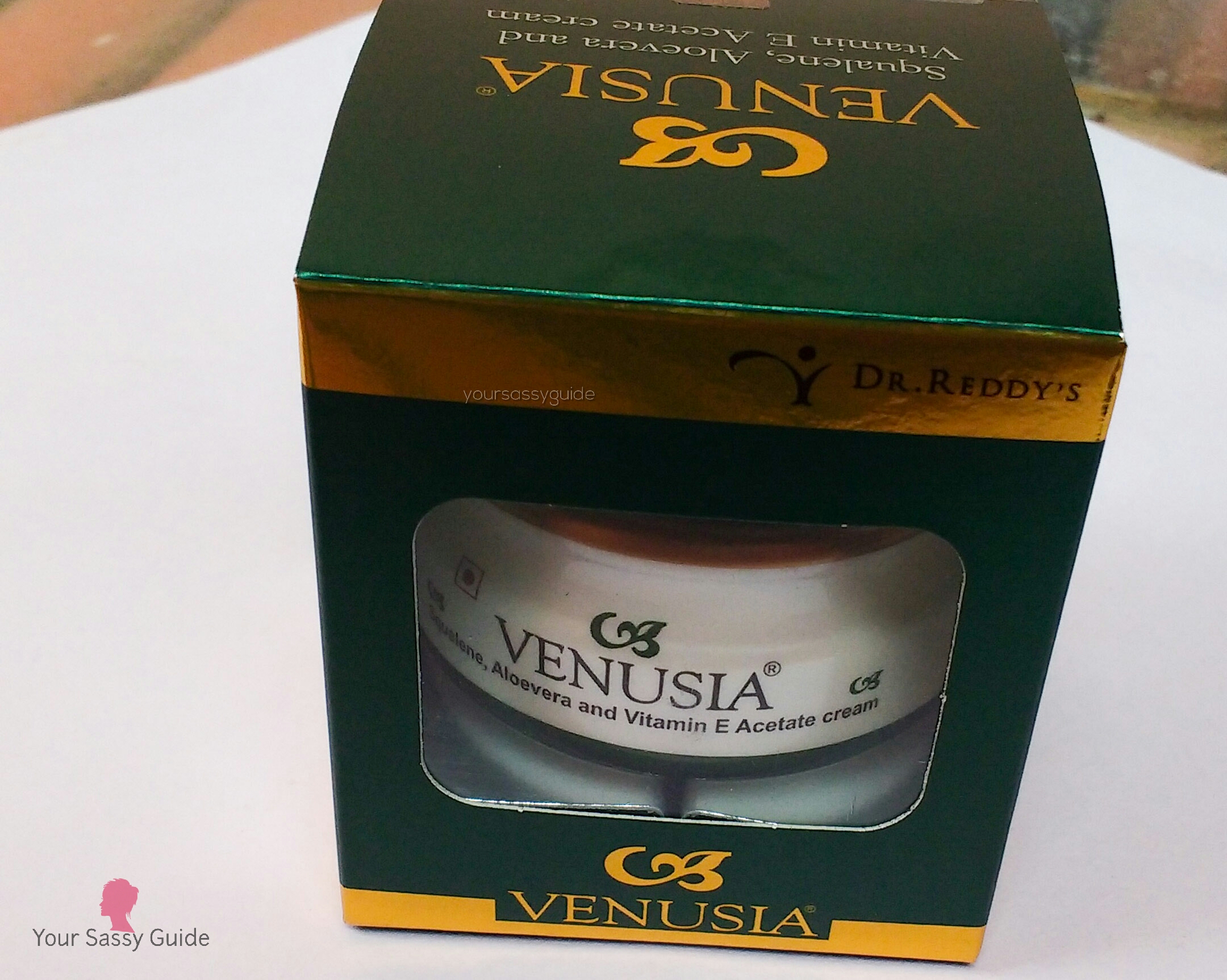 Venusia Squalene, Aloevera and Vitamin E Acetate Cream